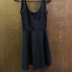 Black formal dress